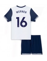 Tottenham Hotspur Timo Werner #16 Domácí dres pro děti 2024-25 Krátký Rukáv (+ trenýrky)